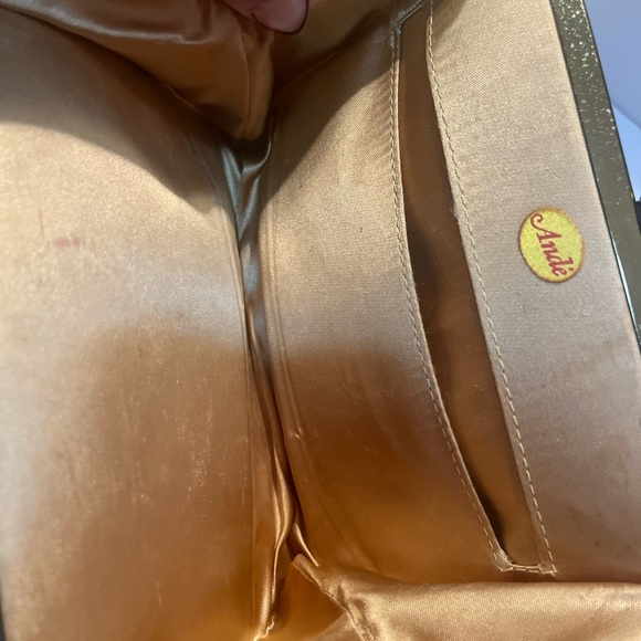 ANDE Vintage Gold Metallic Purse #10214 - Picture 11 of 15